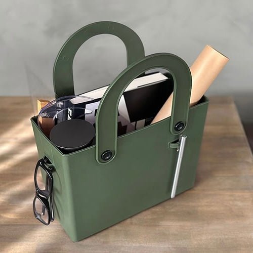 Garden Tool Bag With Pocket by Hachiman - The Flower Crate