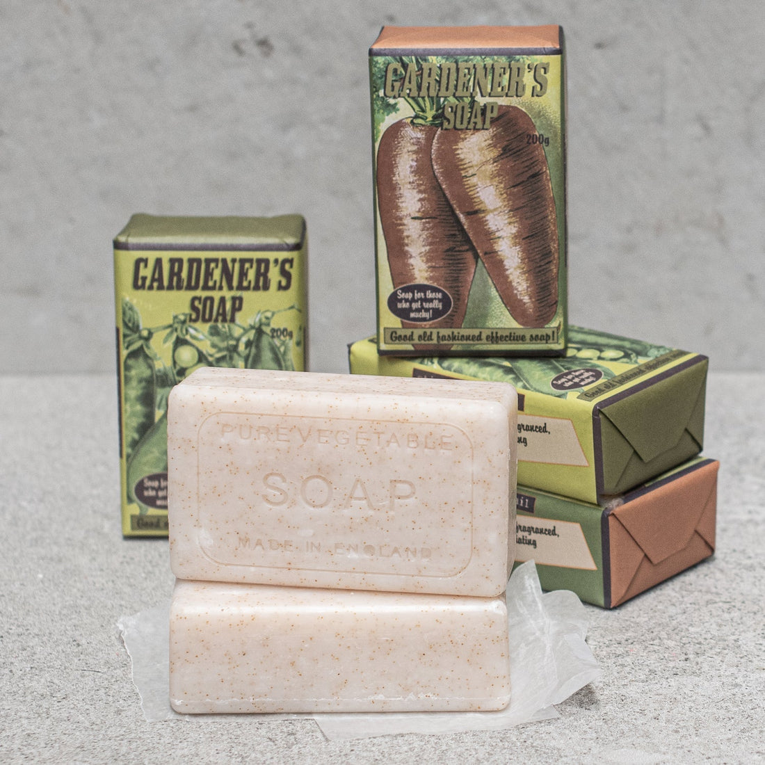 Gardeners Soap - Vintage Design - The Flower Crate