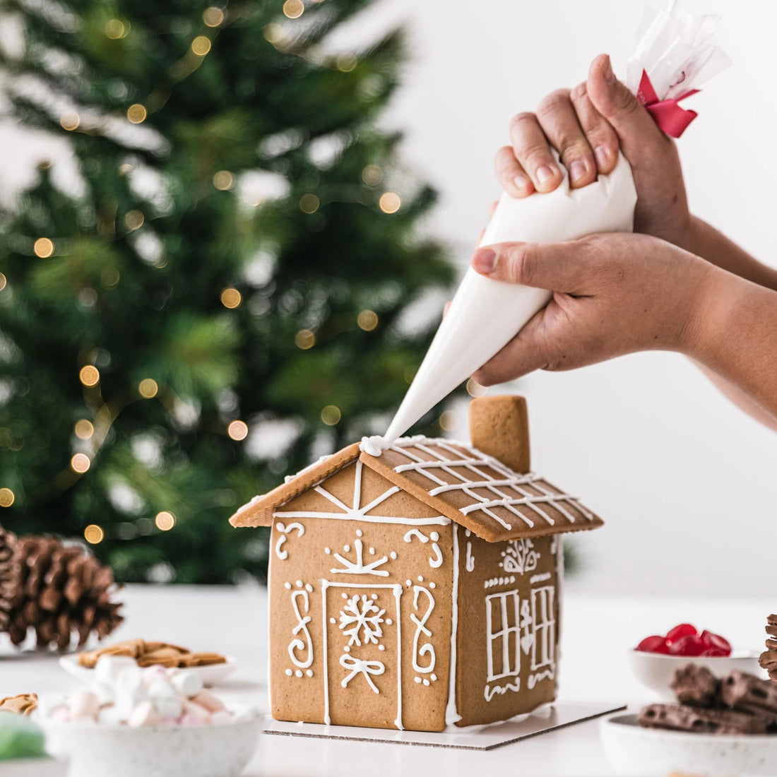 Gingerbread Folk - Gingerbread House Kit - The Flower Crate