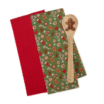 Gingerbread Man Kitchen Gift Set - The Flower Crate