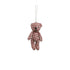 Gingham Teddy Bear Hanging Decorations - The Flower Crate