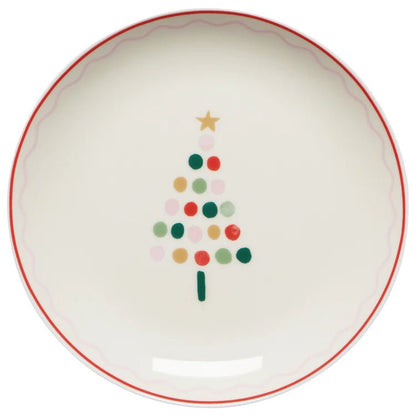 Glitzmas Appetiser Christmas Plates - The Flower Crate