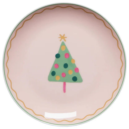 Glitzmas Appetiser Christmas Plates - The Flower Crate