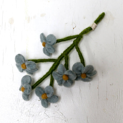 Gry &amp; Sif - Felt Forget - Me - Knot Flower - The Flower Crate