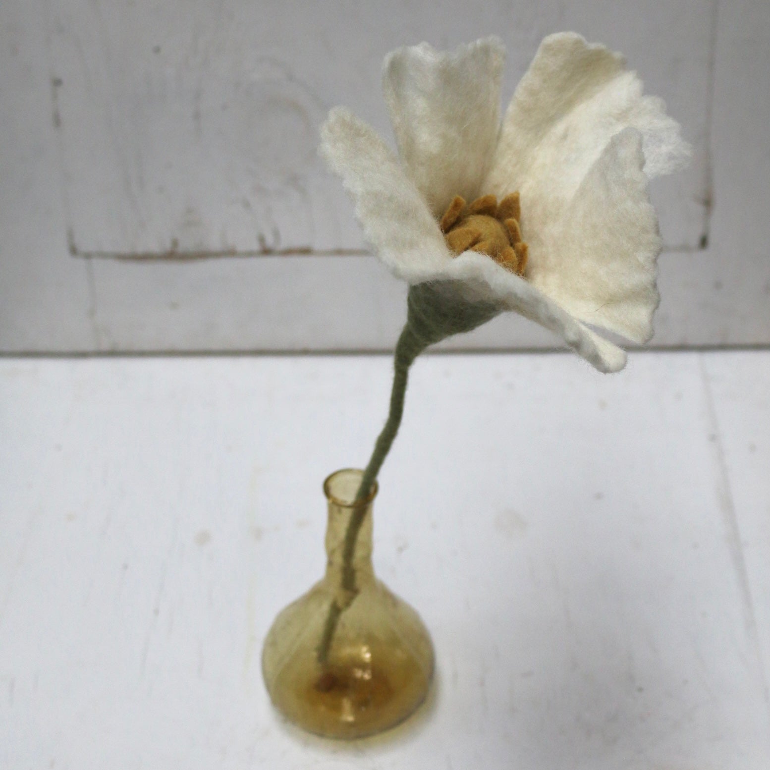 Gry &amp; Sif - Felt Poppy Flower - The Flower Crate