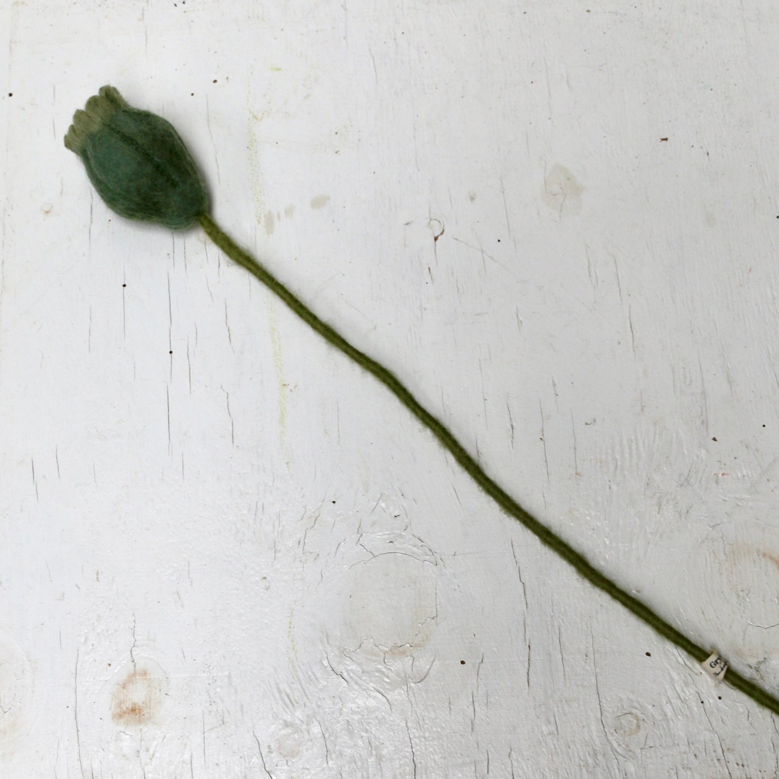 Gry &amp; Sif - Felt Poppy Seed Head - The Flower Crate