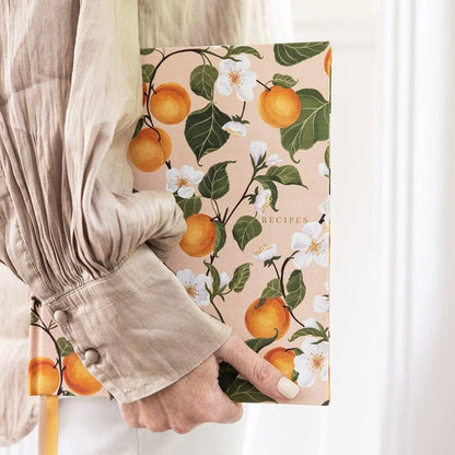 Heirloom Recipe Book Journal - Peaches - The Flower Crate