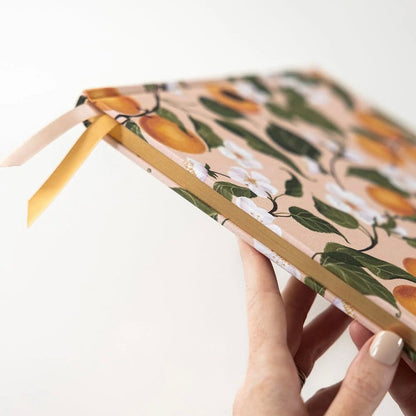 Heirloom Recipe Book Journal - Peaches - The Flower Crate