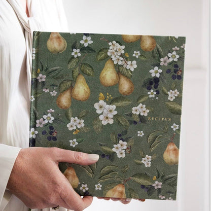 Heirloom Recipe Book Journal - Pears - The Flower Crate