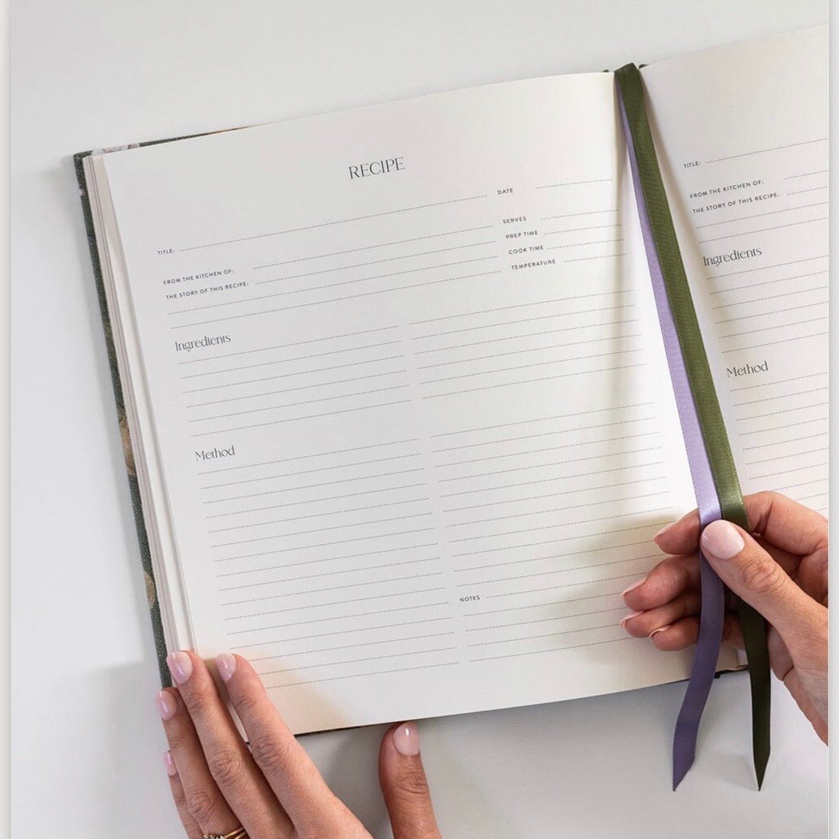 Heirloom Recipe Book Journal - Pears - The Flower Crate