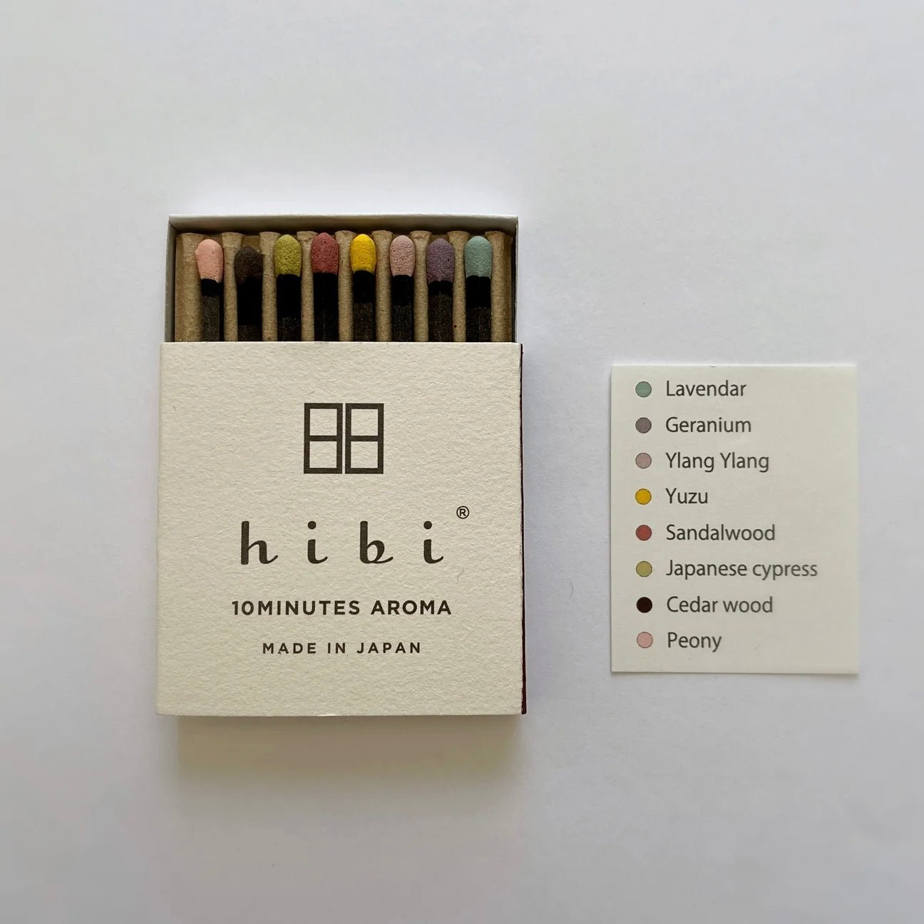 Hibi - 10 Minute Incense, Limited Edition Box - The Flower Crate