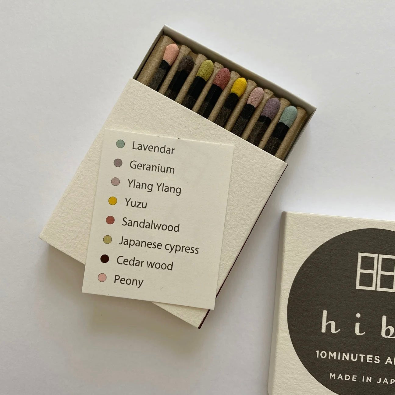Hibi - 10 Minute Incense, Limited Edition Box - The Flower Crate
