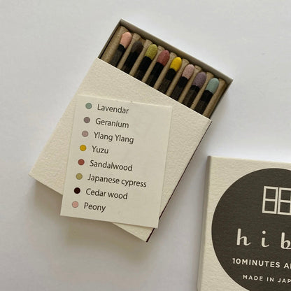 Hibi - 10 Minute Incense, Limited Edition Box - The Flower Crate