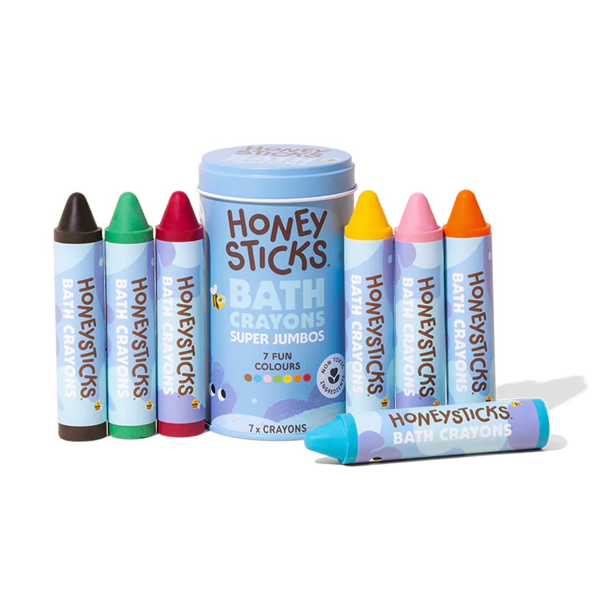 Honeysticks - Bath Crayons 7 Pack - The Flower Crate