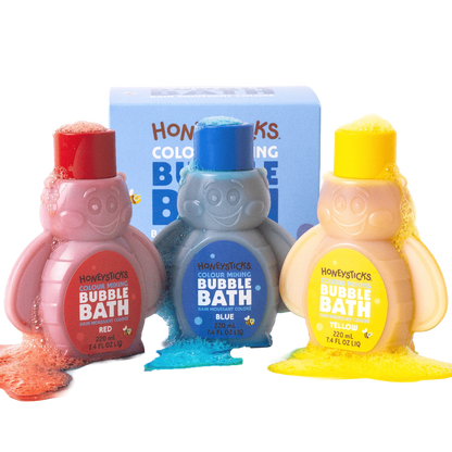Honeysticks - Colour Mixing Bubble Bath - The Flower Crate
