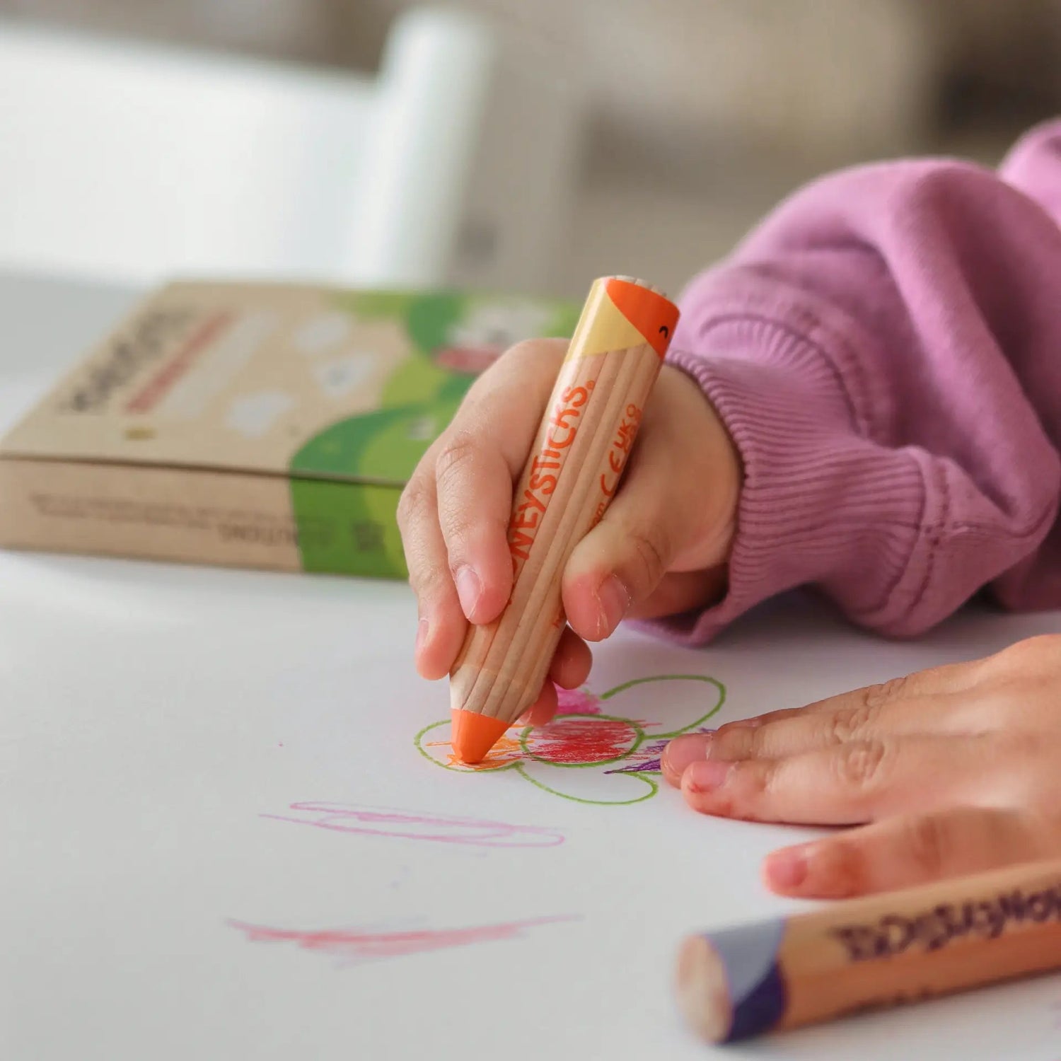 Honeysticks - Little Learners 3-in-1 Beeswax Pencils - The Flower Crate