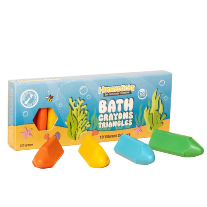 Honeysticks - Triangle Bath Crayons - The Flower Crate