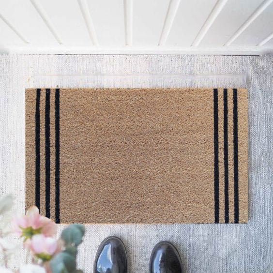 HRB Homeware - Stripe Doormat - The Flower Crate