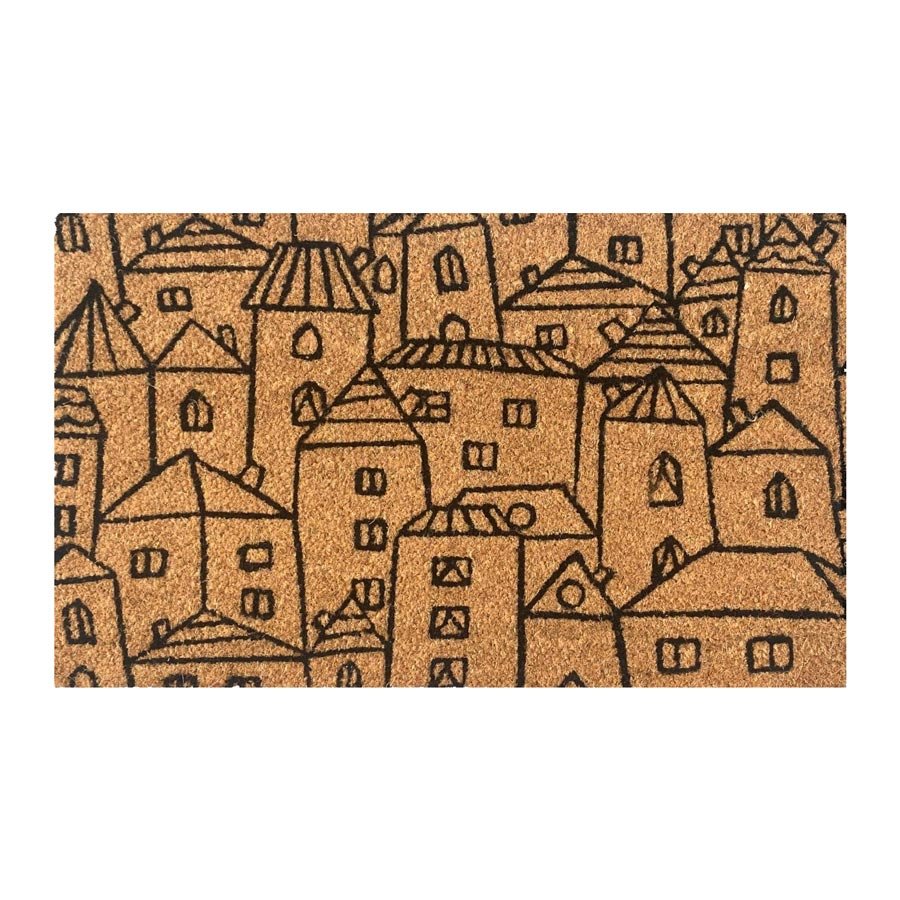 HRB Homeware - Village Doormat - The Flower Crate