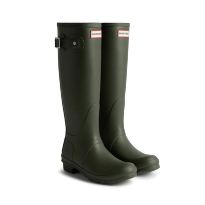 Hunter Boots - Original Tall Boots, Dark Olive - The Flower Crate