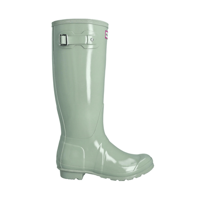 Hunter Boots - Original Tall Boots, Gloss Seafoam - The Flower Crate