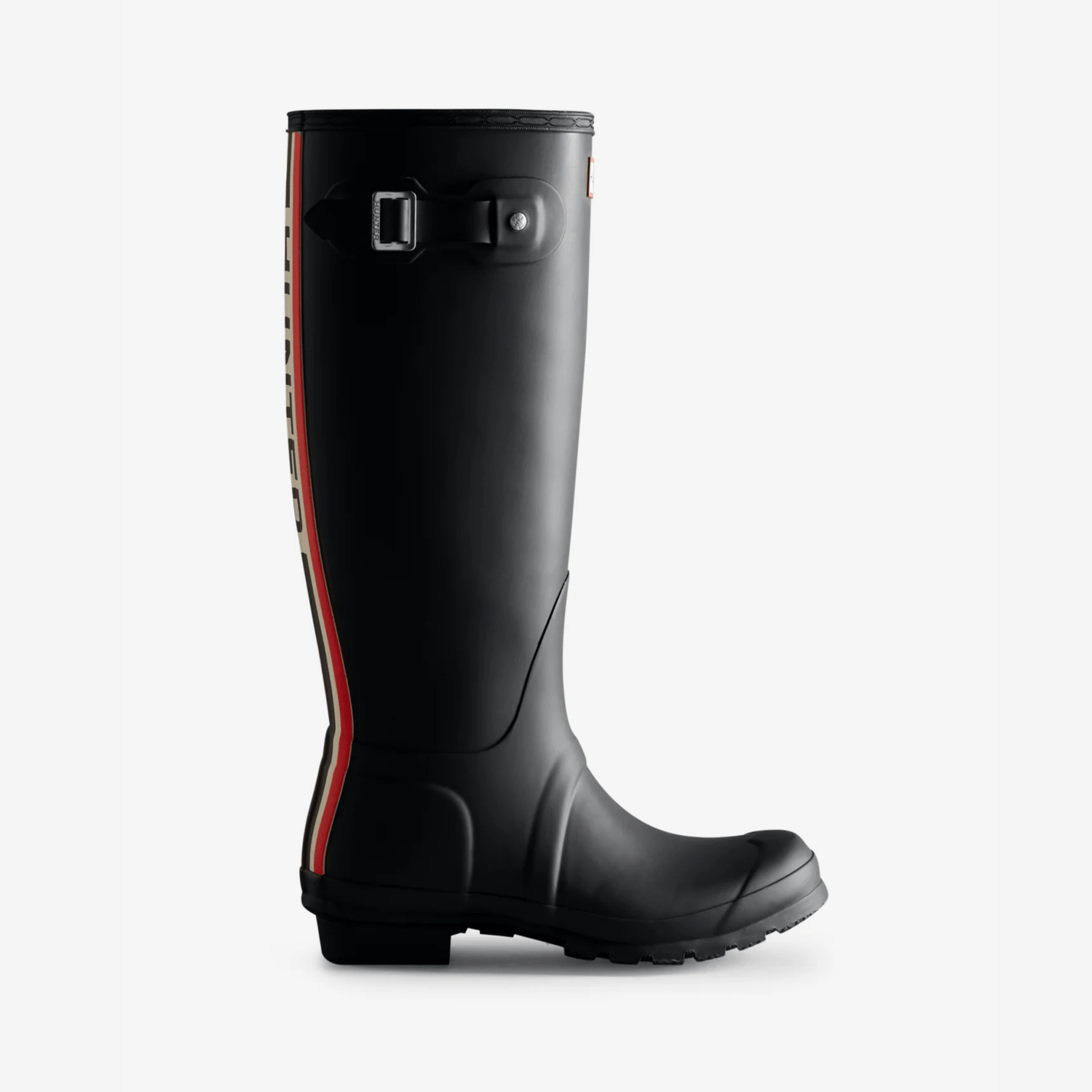 Hunter Boots - Original Tall Boots, Tri - Logo Black - The Flower Crate
