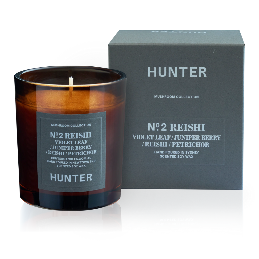 Hunter Candles - No.2 Reishi - The Flower Crate