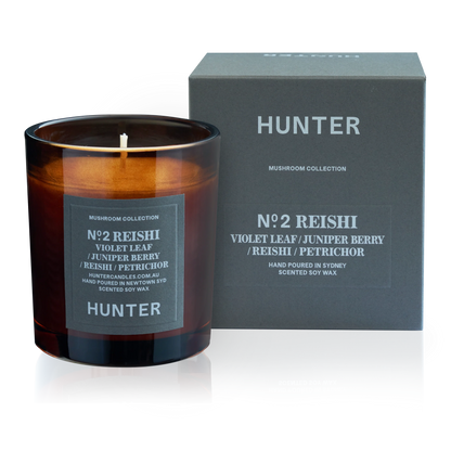 Hunter Candles - No.2 Reishi - The Flower Crate