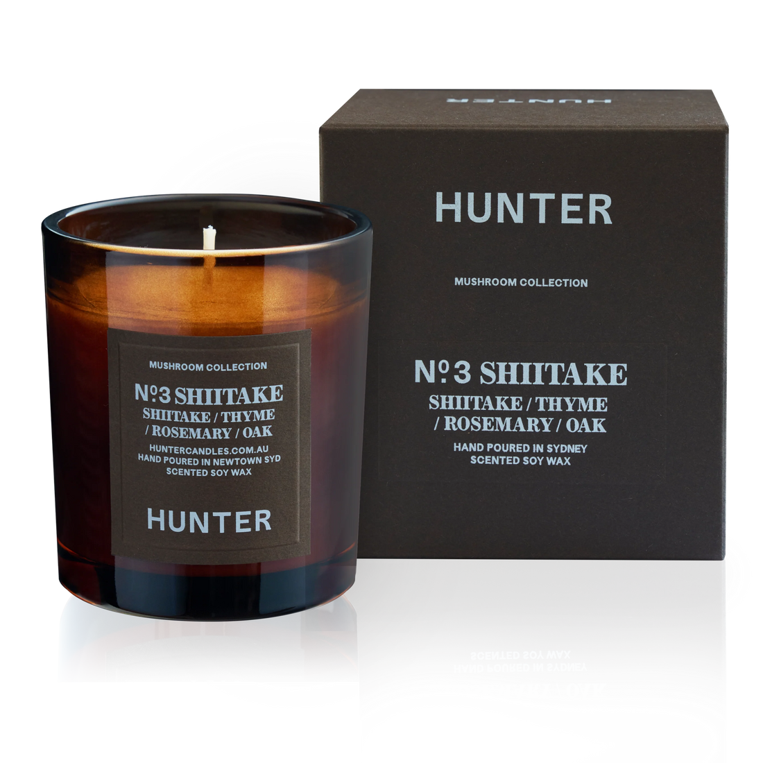 Hunter Candles - No.3 Shiitake - The Flower Crate