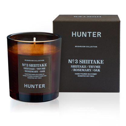 Hunter Candles - No.3 Shiitake - The Flower Crate