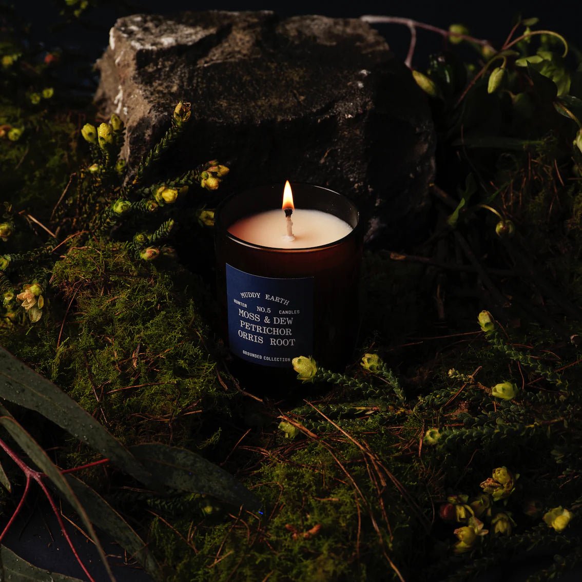 Hunter Candles - No.5 Muddy Earth - The Flower Crate
