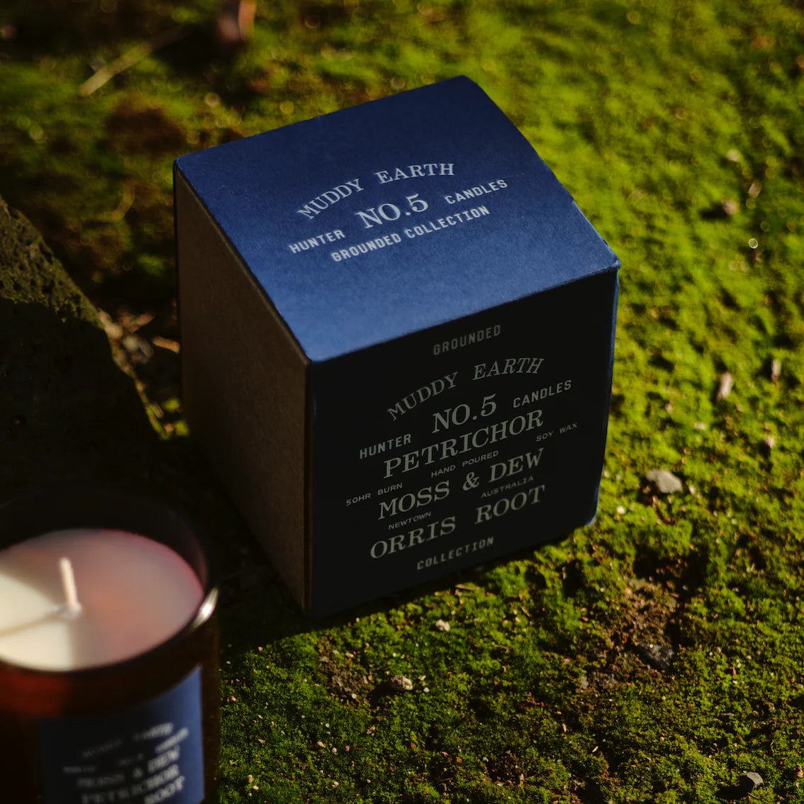 Hunter Candles - No.5 Muddy Earth - The Flower Crate