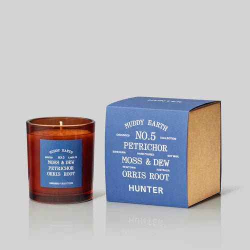 Hunter Candles - No.5 Muddy Earth - The Flower Crate