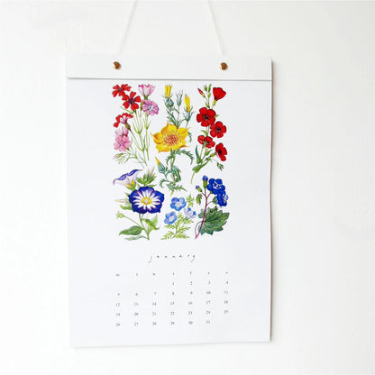 Hydrangea Ranger - 2026 Wall Calendar - The Flower Crate
