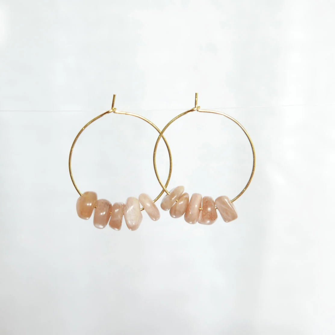 Hydrangea Ranger - Goodheart Gemstone Earrings - The Flower Crate