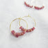 Hydrangea Ranger - Goodheart Gemstone Earrings - The Flower Crate