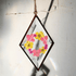 Hydrangea Ranger - Pressed Flower Suncatcher, Diamond Medium - The Flower Crate