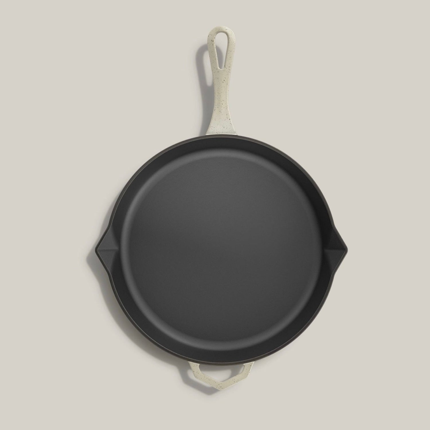 Ironclad Pan Co - 28cm Enamel Legacy Pan, Salt Stone - The Flower Crate