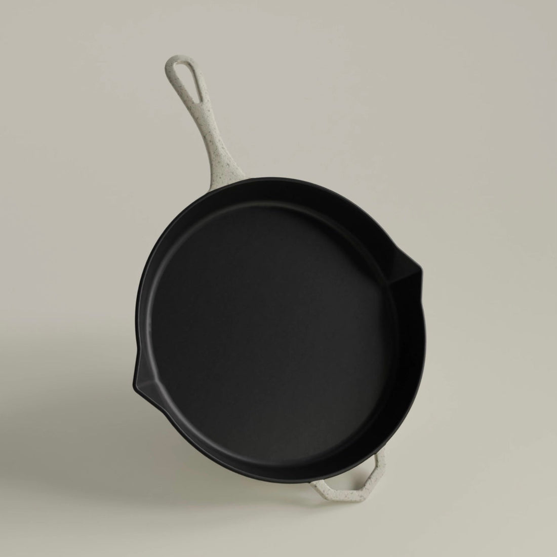 Ironclad Pan Co - 28cm Enamel Legacy Pan, Salt Stone - The Flower Crate