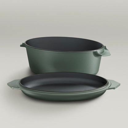 Ironclad Pan Co - 4.5L Enamel Old Dutch - The Flower Crate