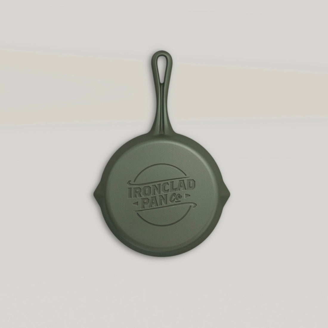 Ironclad Pan Co - Enamel Lil Legacy 20cm Pan, Olive Leaf - The Flower Crate