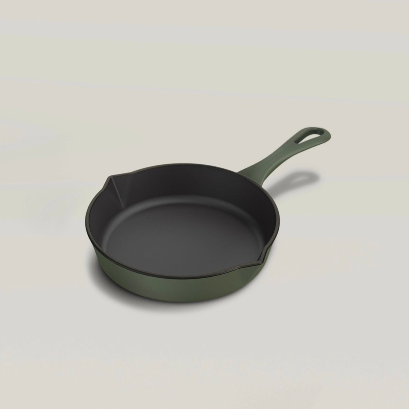 Ironclad Pan Co - Enamel Lil Legacy 20cm Pan, Olive Leaf - The Flower Crate