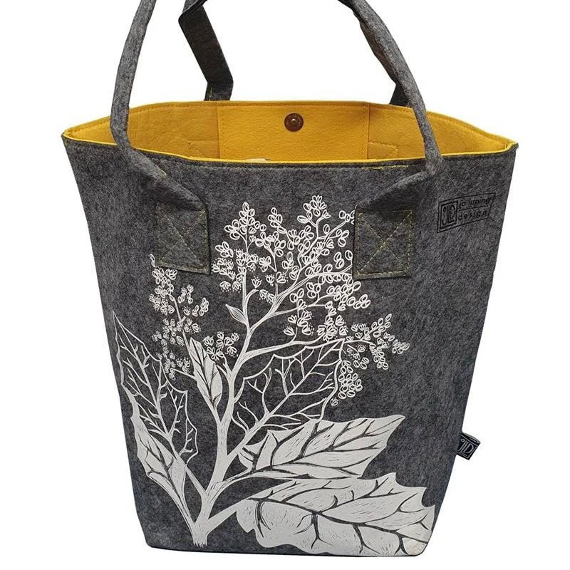 Jo Luping - Ecofelt Shoulder Tote Bag - The Flower Crate