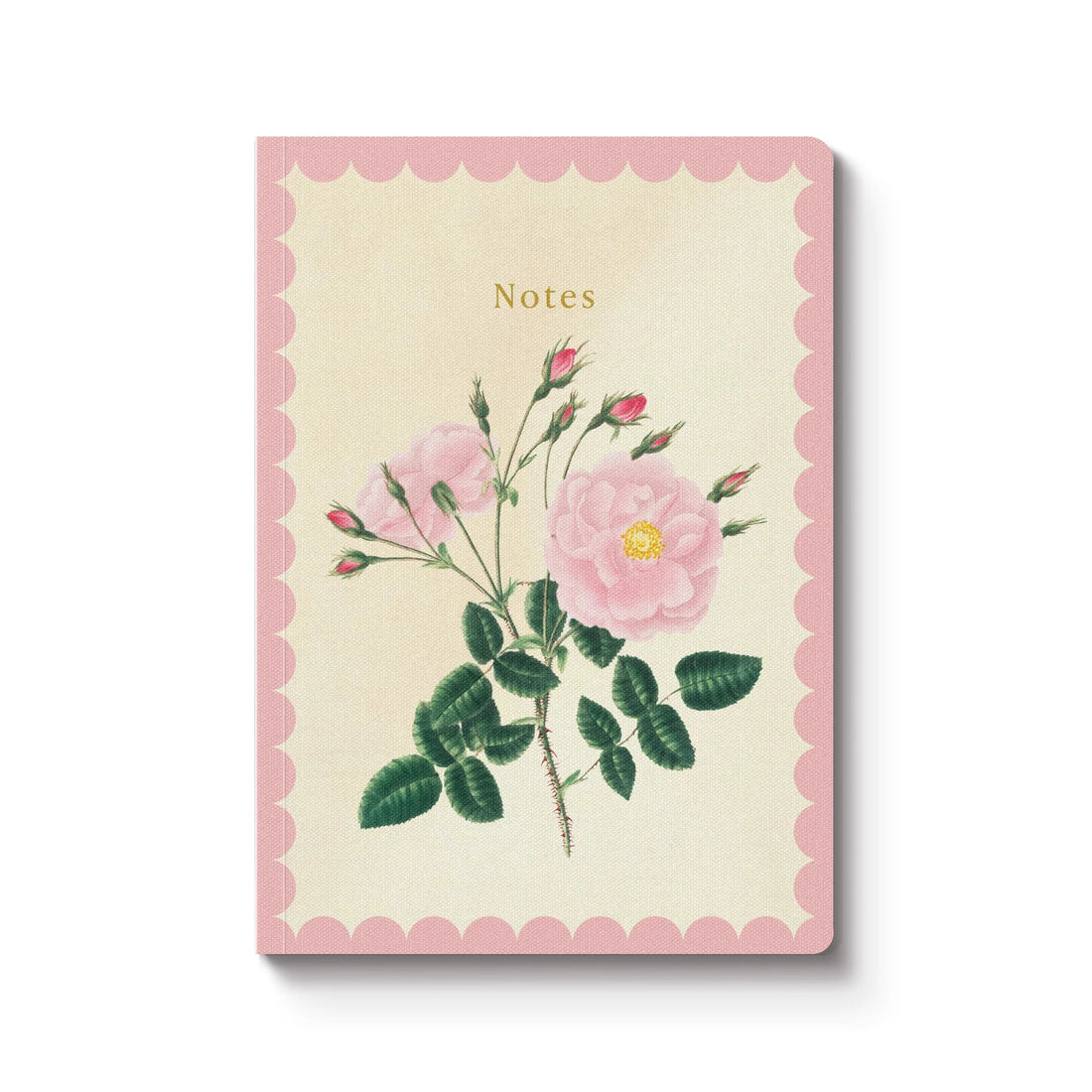 Kaleido - A5 Soft Cover Notebook, Rose Damascena - The Flower Crate