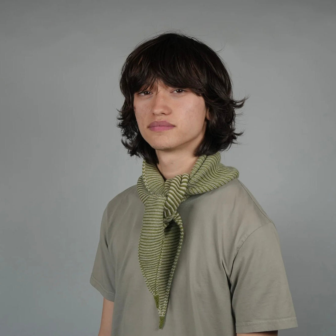Knit Shepherd - Merino Punakaiki Neckerchief, Rata - The Flower Crate