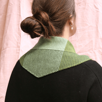 Knit Shepherd - Merino Taranaki Neckerchief, Totara - The Flower Crate