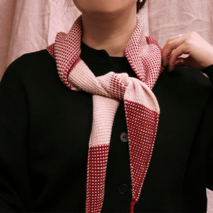 Knit Shepherd - Merino Waitaha Neckerchief, Rata - The Flower Crate