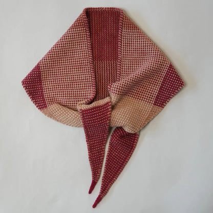 Knit Shepherd - Merino Waitaha Neckerchief, Rata - The Flower Crate