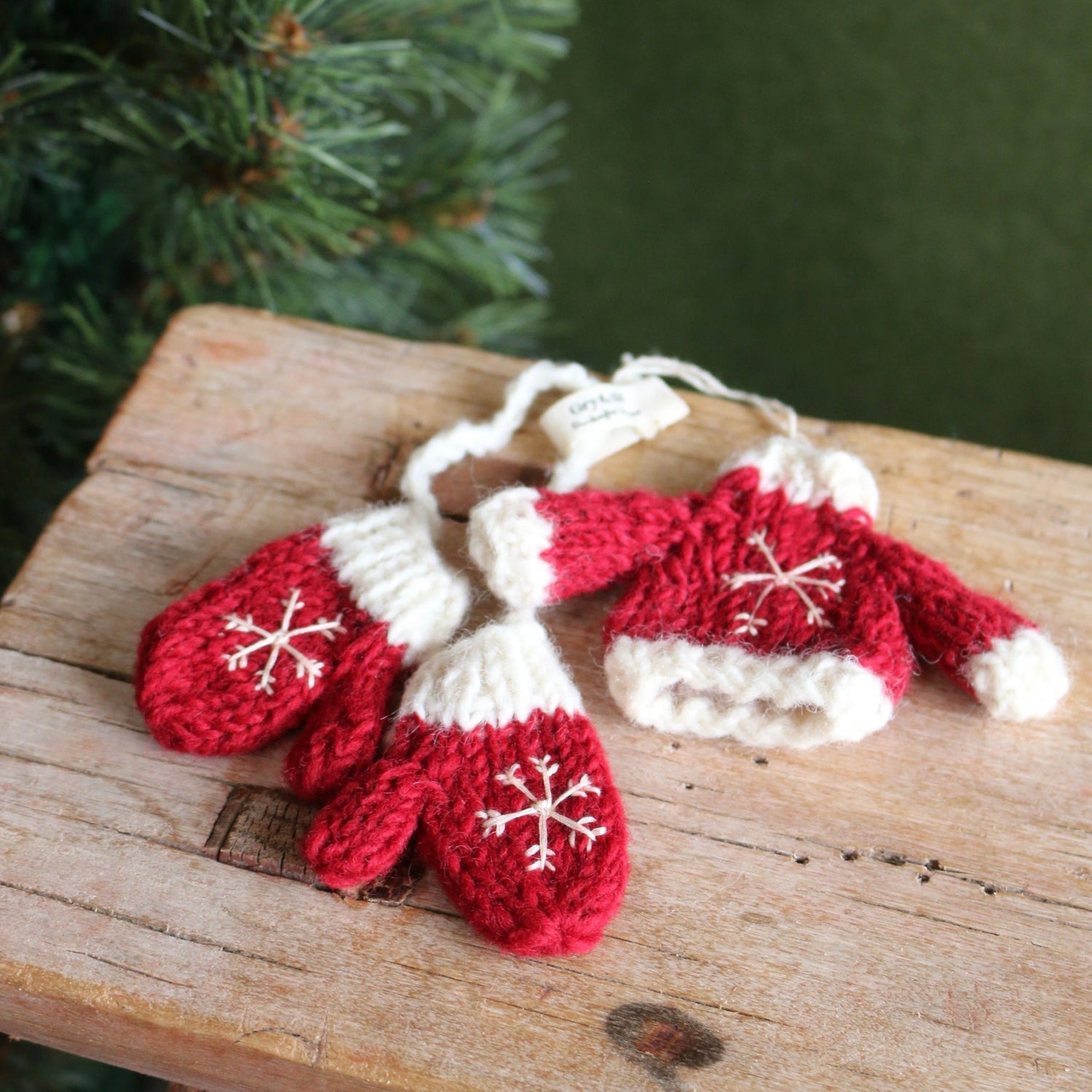 Knitted Sweater &amp; Gloves - Decoration - The Flower Crate