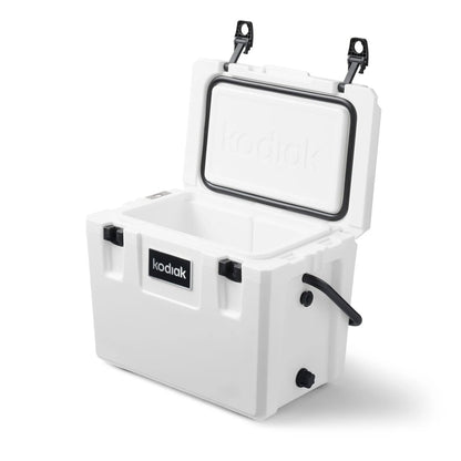 Kodiak - Hard Cooler 22 litre, White - The Flower Crate